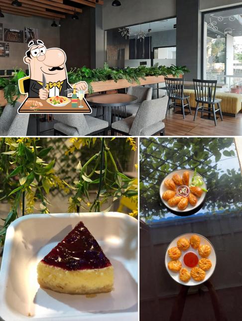 The restaurant's food and interior