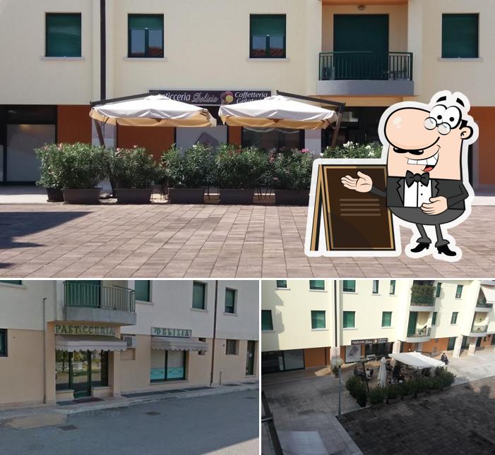 Gli esterni di Delizia