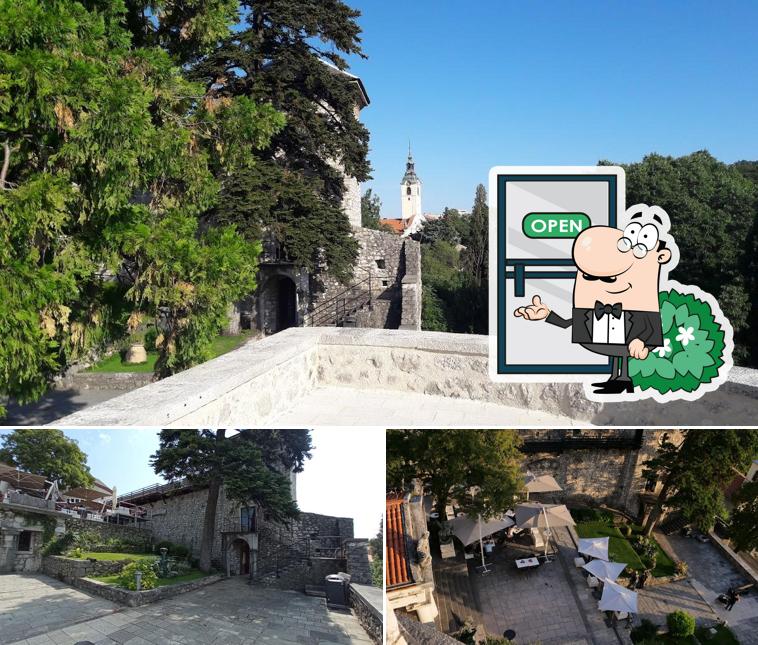 L'area esterna è una caratteristica importante di Vintage cafe