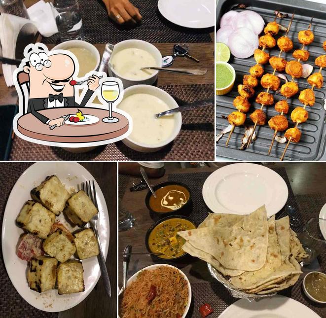 Food at Dhans Restaurant