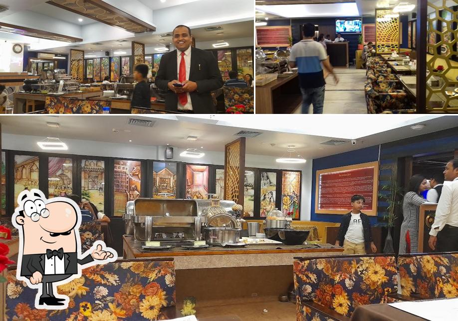 The interior of Golden Bird - Hotel Pushpak