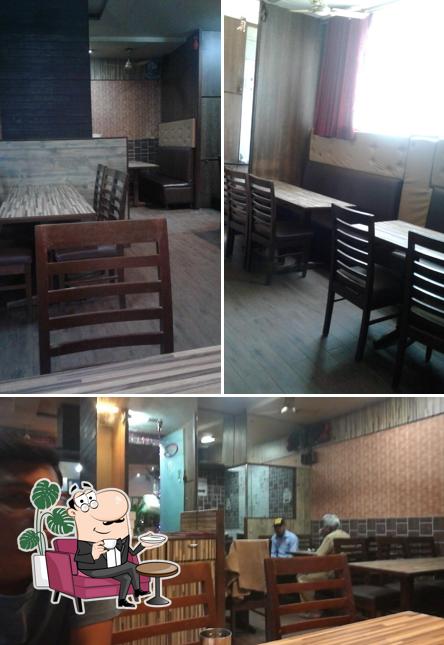 The interior of Golden Gate Restaurant