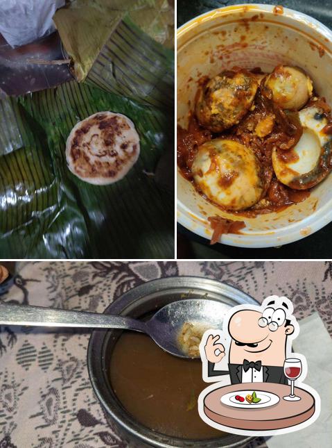 Food at Madurai Pandiyan Hotel