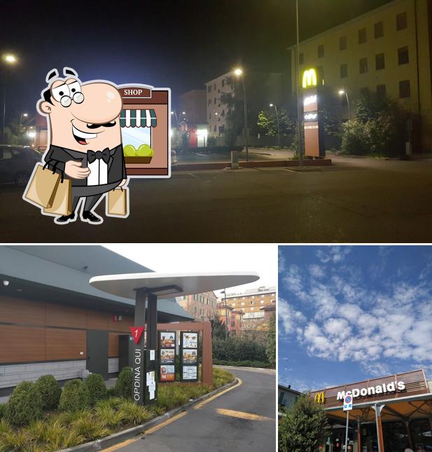 Gli esterni di McDonald's Modena Emilia Est