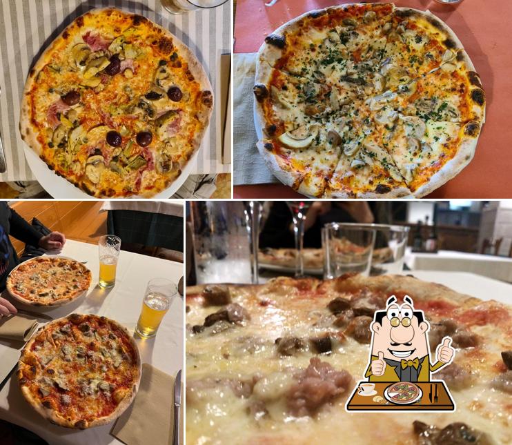 A Pizzeria Ristorante BERNA, puoi goderti una bella pizza