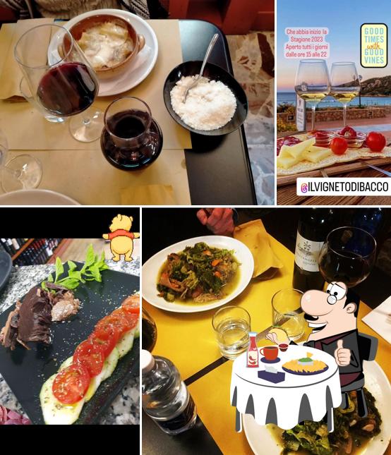 Piatto di formaggi al Enoteca Il Vicolo di Bacco