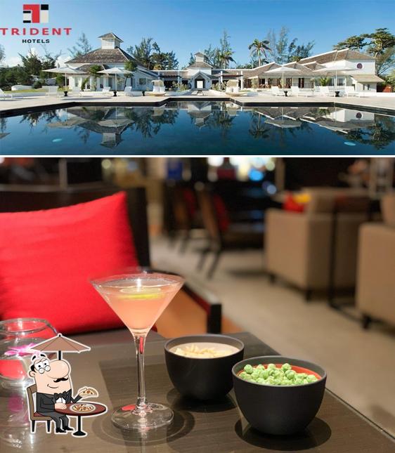 Enjoy the view at the outside area of Amara Restaurant