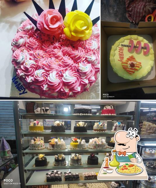 Food at AB cake junction Raipur