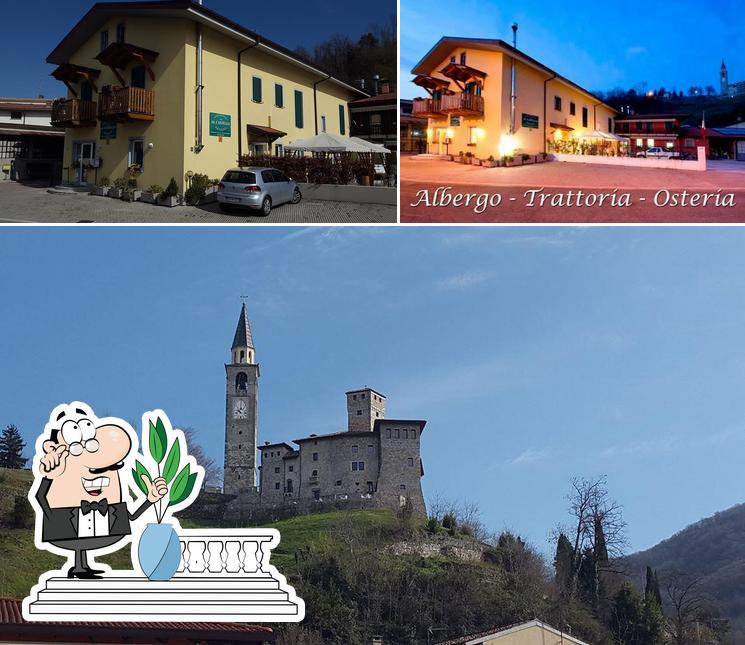 Gli esterni di Albergo Trattoria Al Castello