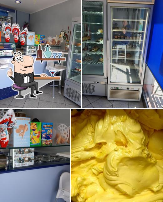 Gli interni di Gelateria Punto G di Fossoli