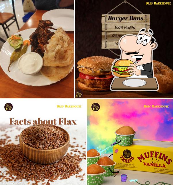 Hamburger at Imperial Bake house