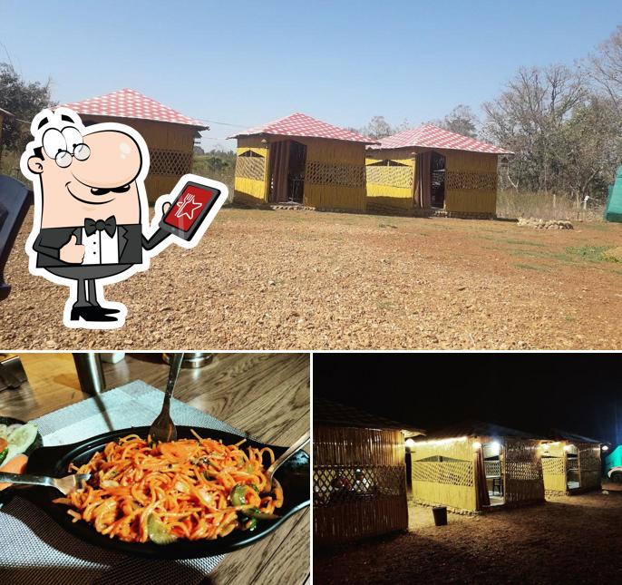 Among various things one can find exterior and food at Jungle Safari Resort & Restaurant