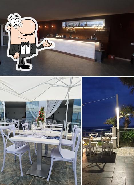 Gli interni di LUX_Lounge Club