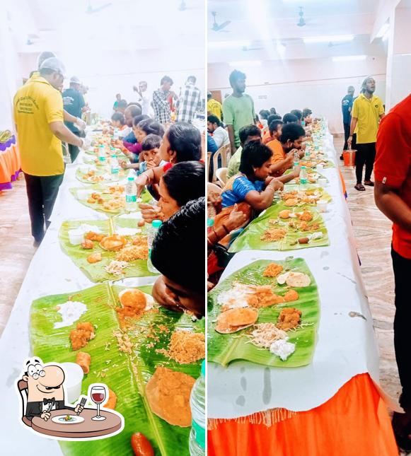 Food at Mani catering services