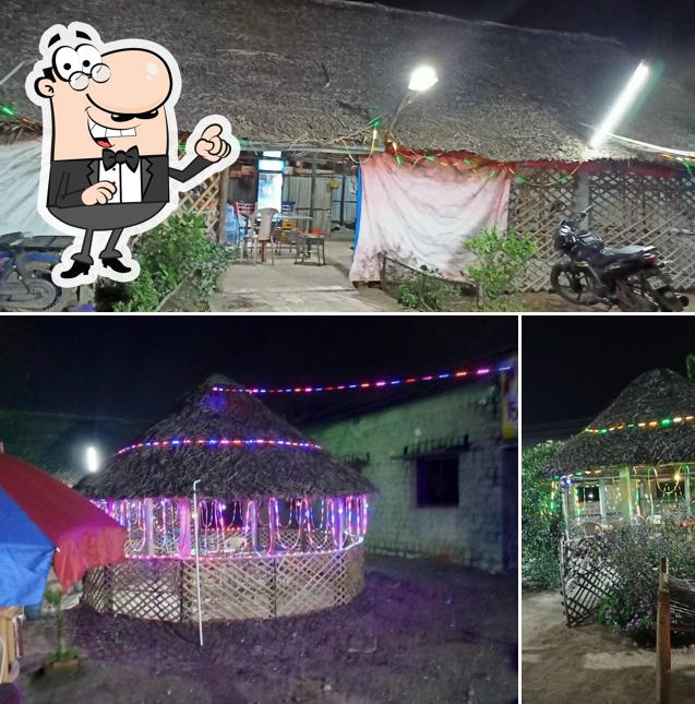 The exterior of New highway dhaba