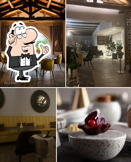 Gli interni di N'uovo Vino e Cucina