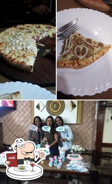 Comida em Pizzaria Godega Itaguaí