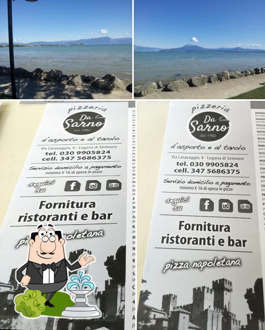 Gli esterni di Pizzeria da Sarno