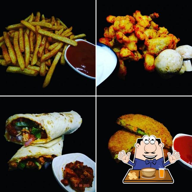 Food at Shawarma kart