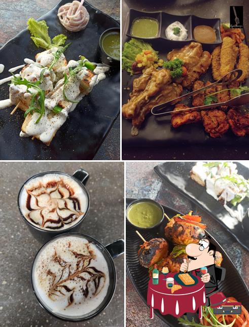 Swiss Lounge offers a selection of sweet dishes