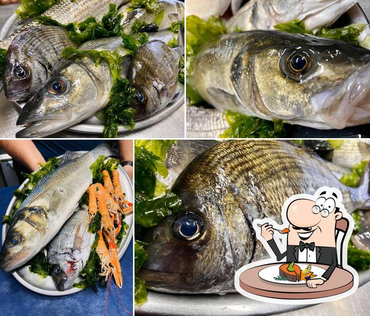 Prova i piatti di pesce a Trattoria Bolina