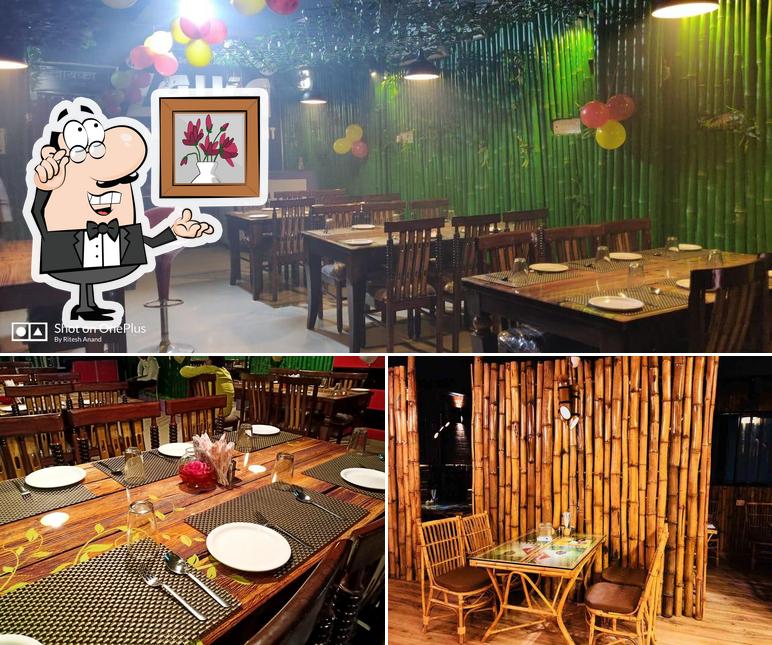The interior of ZAIKA