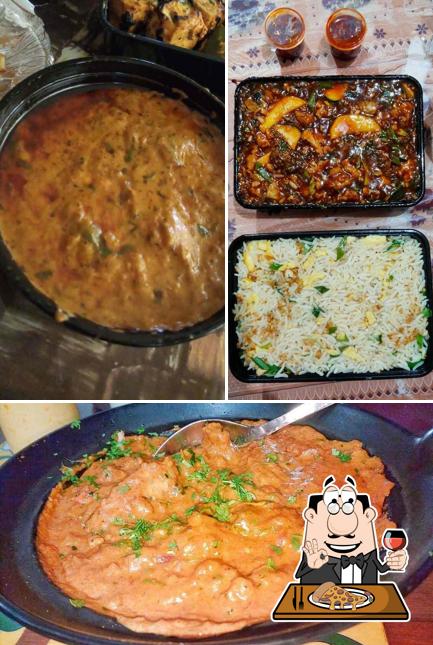 Pick various types of pizza