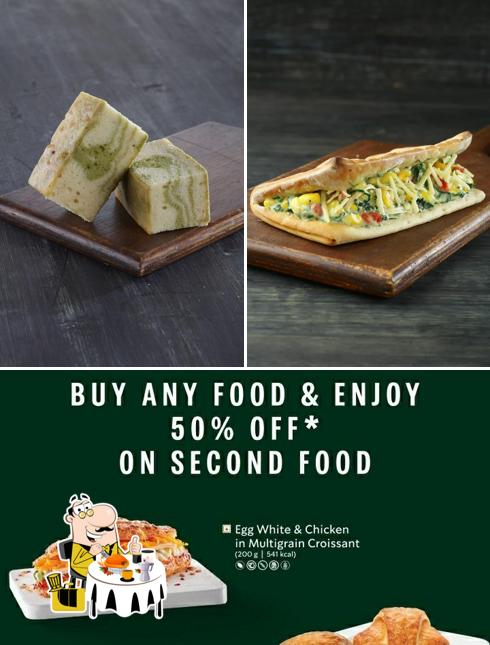 Food at Starbucks Coffee