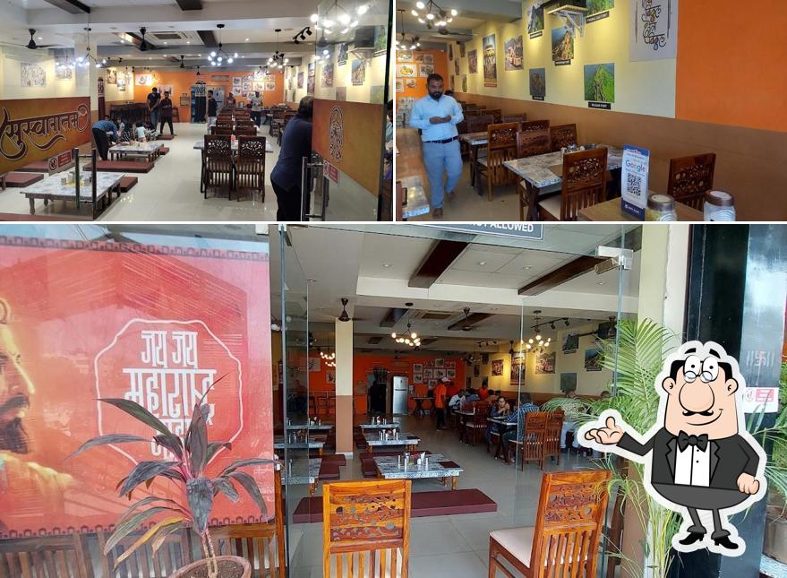 The interior of Hotel Badgujar vadapav & Misal House