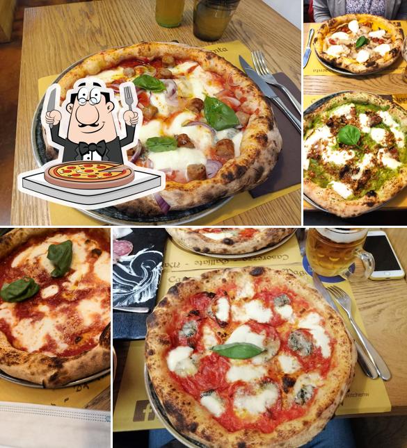 Scegli tra le molte varianti di pizza