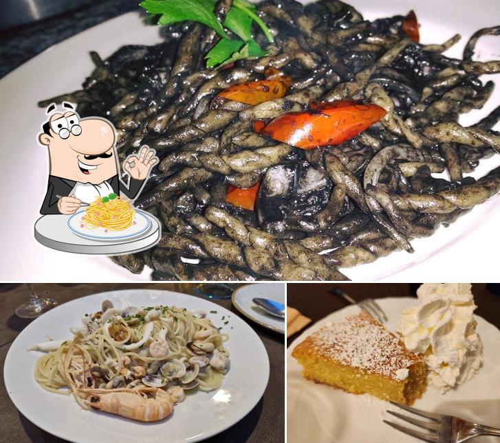 Spaghetti alla carbonara al La Baresana Trattoria Pizzeria