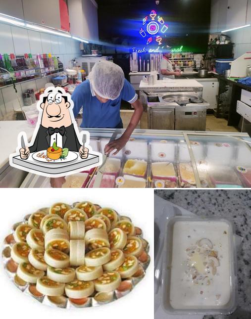 Take a look at the picture depicting food and interior at 51 Rainbow Ice Cream