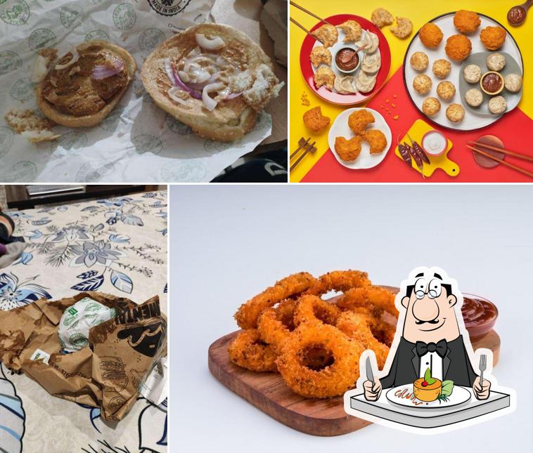 Food at Burger Singh - Big Punjabi Burgers