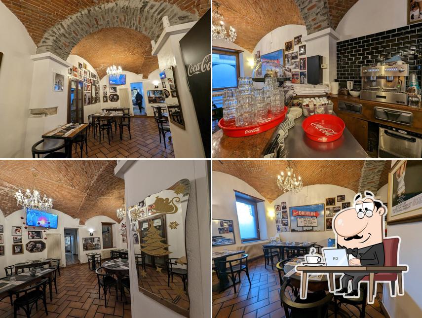 Gli interni di Hamerica's