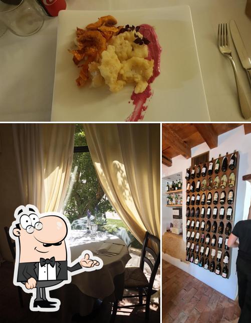 La foto di interni e cibo da La Mason dei Templari