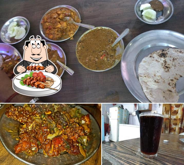 The restaurant's food and beer