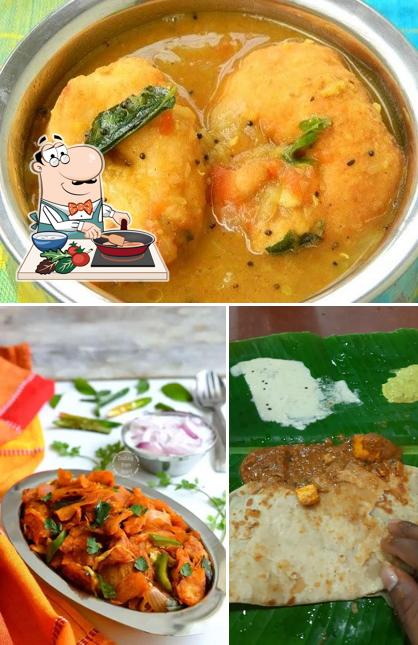 Chicken curry at Mani's Cafe