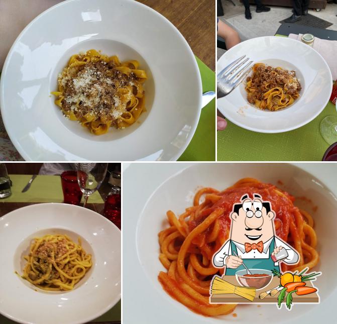Spaghetti alla bolognese al Trattoria Monte Donato