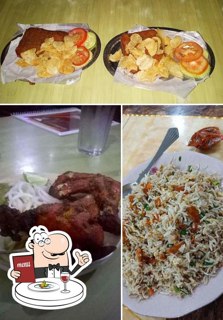 Food at Penguin Restaurant