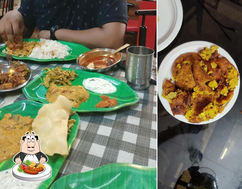 Food at Achayan’s Kitchen (Kerala Kitchen)