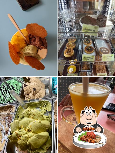 Food at Cream Choc Gelato