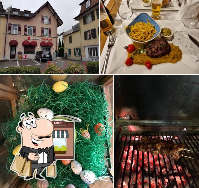 Gli esterni di Giardino Steakhouse