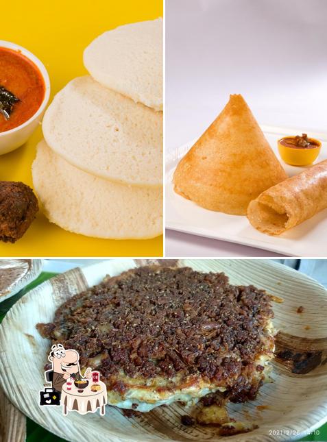 Food at Madurai Simmakkal Konar Kadai