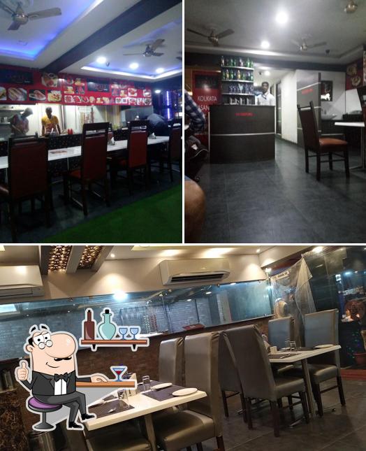 The interior of Lazeez Xpress
