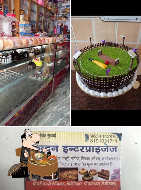 Food at Lovely bakery and confectionery
