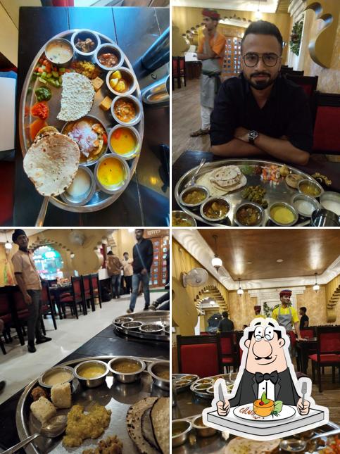 Food at Rajwadi Thal & Restro