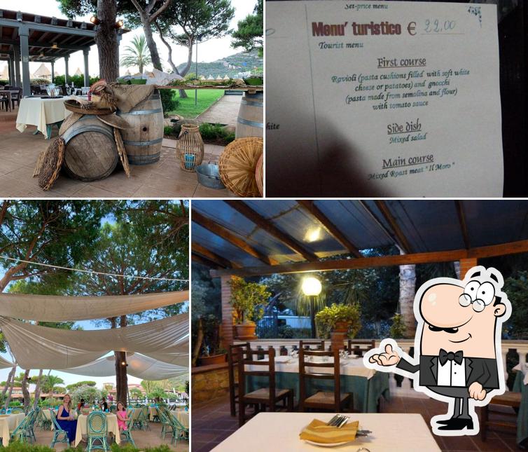 Gli interni di Ristorante Il Moro Di Melis Giuseppe S.A.S