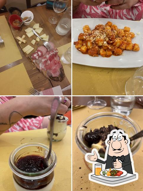Panna cotta al Trattoria Osti Matti