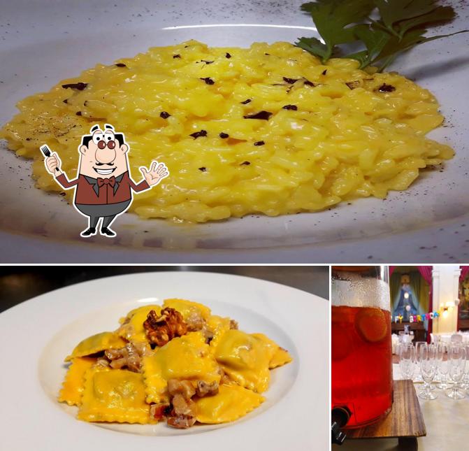 Tra le varie cose da Ristorante Toscano di Brunella & Agostino C&C Ricevimenti si possono trovare la cibo e alcol