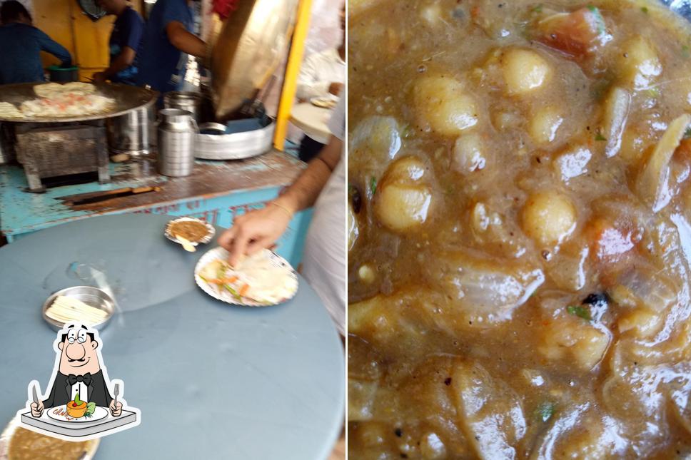 Meals at Sanjay Chat Bhandar Chole Kulche